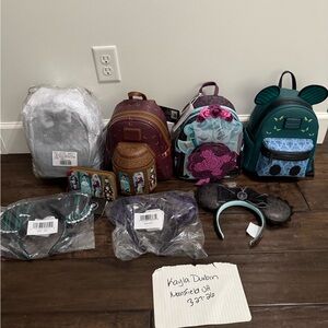 Loungefly haunted mansion bundle